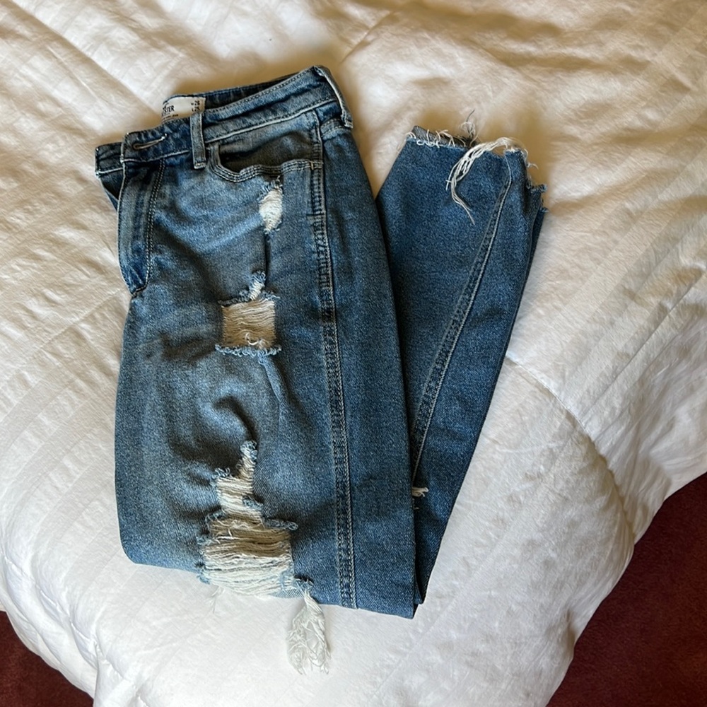 Curt High Rise Mom Jeans